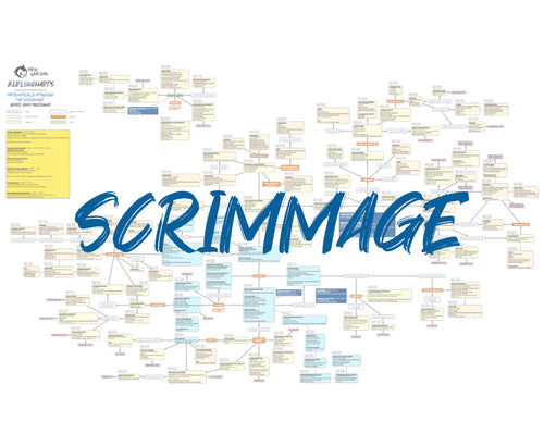 BJJFlowCharts-Bundle Scrimmage by Gordon