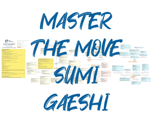 BJJFlowCharts-Flow Chart of Danaher's Master the Move Sumi Gaeshi Jiu-Jitsu System