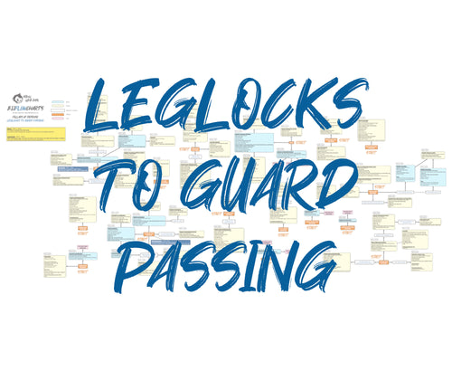 BJJFlowCharts-Flow Chart of Gordon Ryan's Leglocks to Guard Passing Jiu-Jitsu System