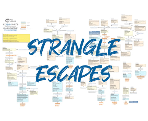 BJJFlowCharts-Flow Chart of Gordon Ryan's Strangle Escapes Jiu-Jitsu System