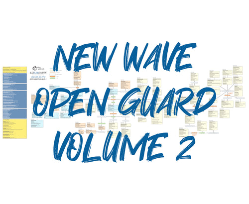 BJJFlowCharts-FlowChart of Danaher's Open Guard Jiu-Jitsu System